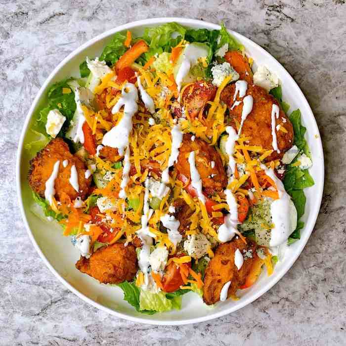 Buffalo chicken salad