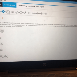 Ap stats unit 7 mcq part c