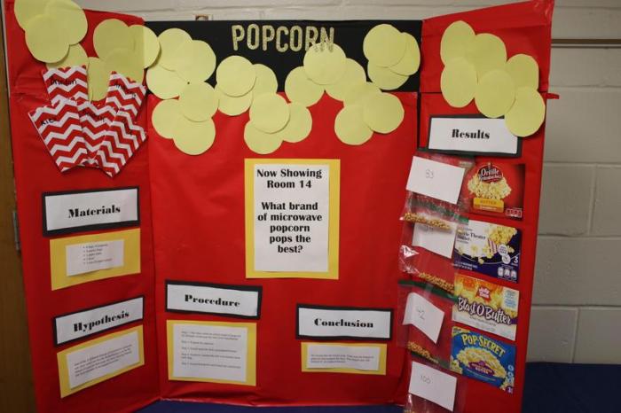 Which brand of popcorn pops the best science experiment