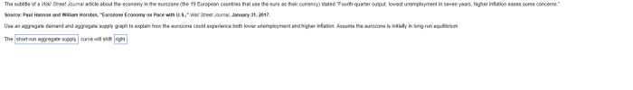 Aggregate supply run demand increase short long insurance health macroeconomics firms economics price equilibrium output increases change premiums paid care