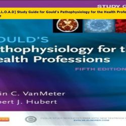 Goulds pathophysiology for the health professions