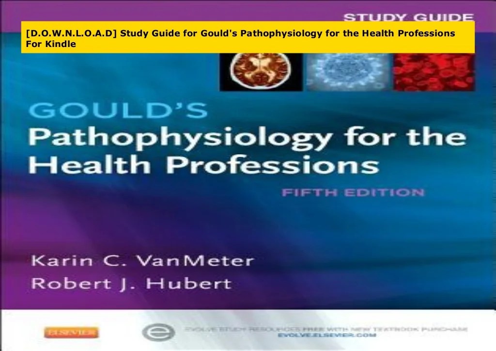 Goulds pathophysiology for the health professions