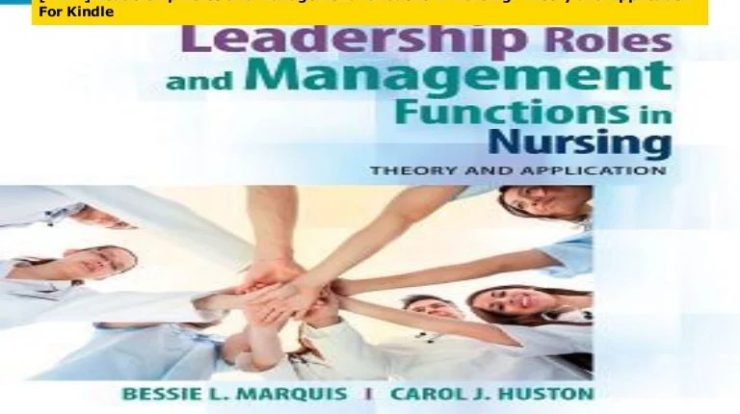 Leadership roles and management functions in nursing 11th edition pdf